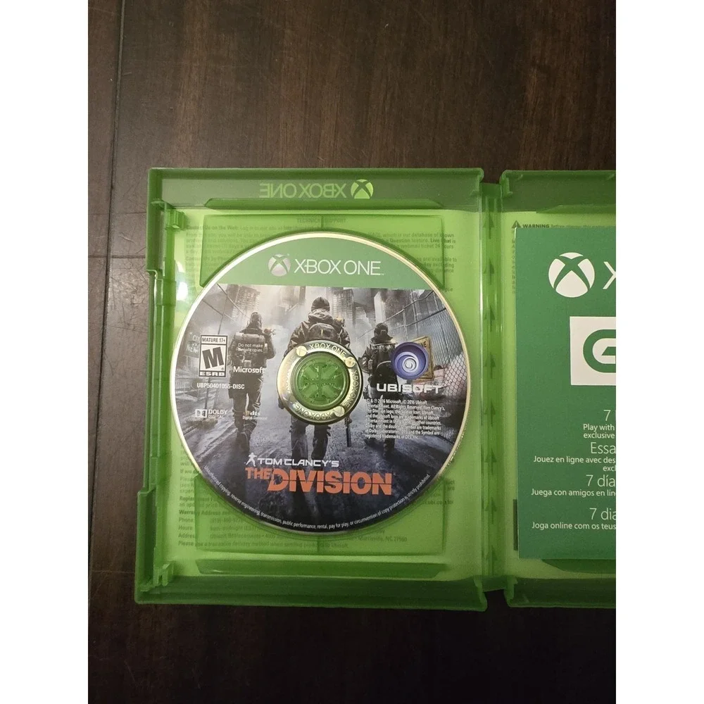 Tom‎ Clancy's The Division (Microsoft Xbox One) USED Video Game